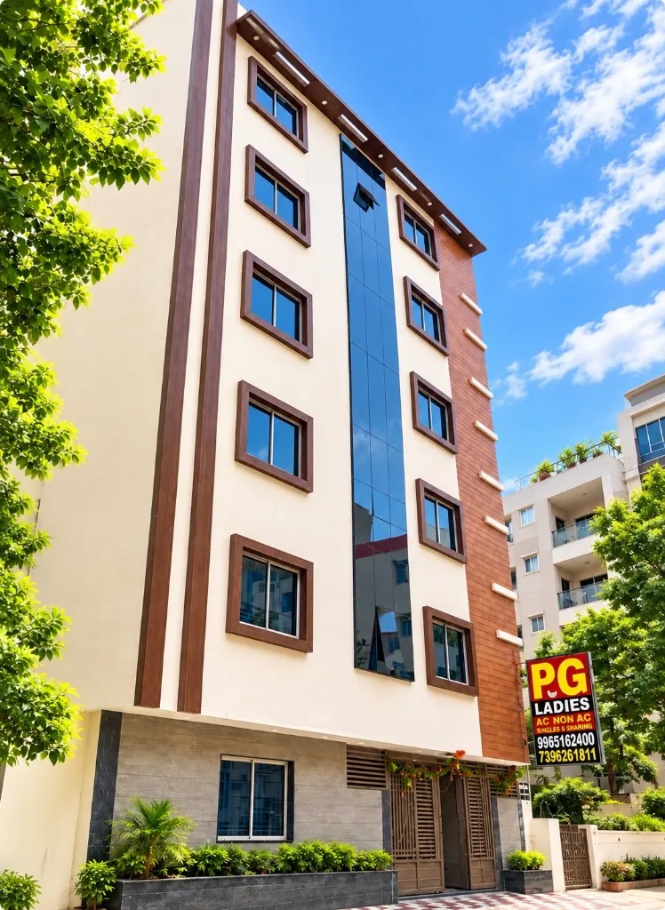 Gayatri Luxury Ladies PG building, Tavarekere